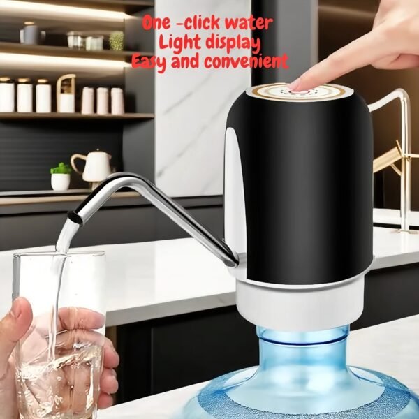 Dispensador de agua, bomba eléctrica plegable para botella de agua - Image 6